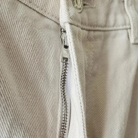 Wood Wood Ilo Straight Leg Classic Denim Women's Jeans Size 31W 32L Off White. - Picture 13 of 16